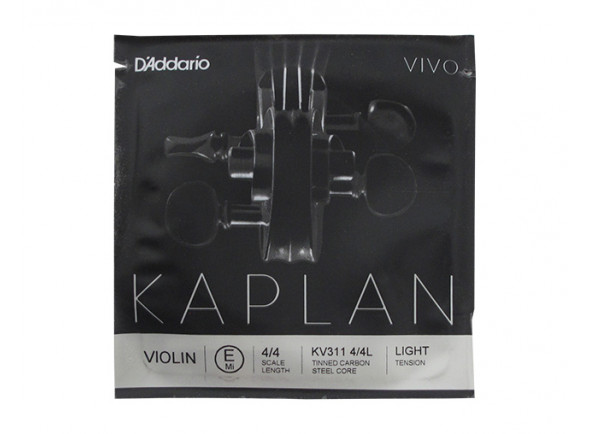 Daddario Corda Violino 4/4 Kaplan Vivo KV311 E Mi Light tension Daddario Corda Violino 4/4 Kaplan Vivo KV311 E Mi Light tension